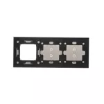 Simon 54 Touch WMDZ-01130S-071 Panel dotykowy S54 Touch, 3 moduły, 2 pola dotykowe pionowe + 2 pola dotykowe pionowe + 1 otwór na osprzęt S54, srebrna mgła