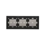 Simon 54 Touch WMDZ-01135S-071 Panel dotykowy S54 Touch, 3 moduły, 1 pole dotykowe + 2 pola dotykowe poziome + 2 pola dotykowe poziome, srebrna mgła