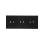 Simon 54 Touch WMDZ-01136S-073 Panel dotykowy S54 Touch, 3 moduły, 2 pola dotykowe poziome + 2 pola dotykowe poziome + 2 pola dotykowe poziome, zastygła lawa