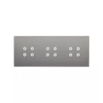 Simon 54 Touch WMDZ-01138S-071 Panel dotykowy S54 Touch, 3 moduły, 4 pola dotykowe + 4 pola dotykowe + 4 pola dotykowe srebrna mgła