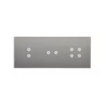 Simon 54 Touch WMDZ-01142S-071 Panel dotykowy S54 Touch, 3 moduły, 2 pola dotykowe pionowe + 2 pola dotykowe poziome + 4 pola dotykowe srebrna mgła