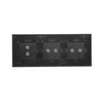 Simon 54 Touch WMDZ-01156S-073 Panel dotykowy S54 Touch, 3 moduły, 2 pola dotykowe poziome + 2 pole dotykowe poziome + 2 pola dotykowe pionowe, zastygła lawa