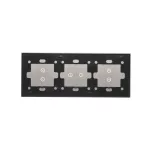 Simon 54 Touch WMDZ-01162S-071 Panel dotykowy S54 Touch, 3 moduły, 2 pola dotykowe pionowe + 2 pole dotykowe poziome + 2 pola dotykowe pionowe, srebrna mgła