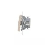 Simon 54 WMDL-0700xx-041 Łącznik krzyżowy bez piktogramu (moduł) 10AX, 250V~, szybkozłącza; kremowy