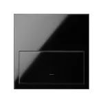 Simon 100 W100-10020101x-138 Panel 1-krotny: 1 klawisz; czarny Do wyczerpania stanów magazynowych
