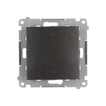 Simon 54 GO WMDC-013NxP-048 Sterownik do rolety, żaluzji, markiz, firan, sterowany smartfonem [Wi-Fi] - SHUTTER; 2x5 A, 230 V, (moduł); antracyt