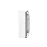 Simon Aquaclick WA-CGSZ4CZ-xx-11Ax Gniazdo wtyczkowe natynkowe, Schuko, 4-krotne, klapka transparentna, z przesłonami, IP44, 16A, 250V~, szybkozłącza; biały