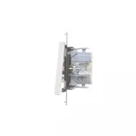 Simon 55 WMDL-0107xx-111 Łącznik świecznikowy (moduł) 10 AX, 250 V~, szybkozłącza; Biały mat