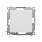 Simon 55 WMDL-0104Mx-114 Łącznik krzyżowy z podświetleniem LED – podświetlenie jak w łączniku pojedynczym (moduł) 10 AX, 250 V~, szybkozłącza; Jasnoszary mat