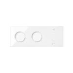 Simon 100 W100-10020337X-130 Panel 3-krotny: 2 gniazda + 2x1 ładowarka USB C; biały