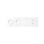 Simon 100 W100-10020412X-130 Panel 4-krotny: 2 gniazda + 2x1 ładowarka USB C + 2xRJ45; biały