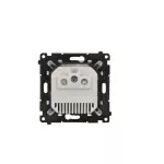 Simon 55 GO WMDS-TEGSZ1W-111 Gniazdo schuko Wi-Fi z przyciskiem i wbudowanym pomiarem energii, sterowany smartfonem – SOCKET 1x16 A, 230 V, (moduł); Biały mat