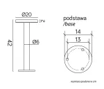 SU-MA Oprawa stojąca RONDO II RO-420