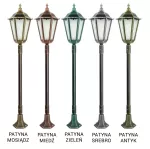 SU-MA lampa stojąca zewnętrzna Retro Maxi K 5002/1 BD 45
