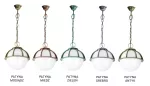 SU-MA lampa wisząca zewnętrzna kule z koszykiem 250 E27 czarny/patyna IP43 K 1018/1/KPO 250 OP