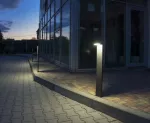 SU-MA lampa stojąca zewnętrzna LED Karo 10W 720lm 4000K ciemny popiel 78cm IP54 KR-780
