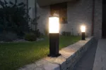 SU-MA lampa stojąca zewnętrzna Inox kwadratowa SS802-450