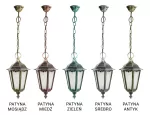 SU-MA lampa wisząca zewnętrzna Retro Classic K 1018/1/D