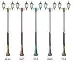 SU-MA lampa stojąca zewnętrzna Retro Classic OGMWN 2
