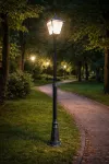 SU-MA lampa stojąca zewnętrzna Retro kwadratowe OGMWN 1 BD KW