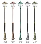 SU-MA lampa stojąca zewnętrzna Retro kwadratowe OGMWN 1 BD KW