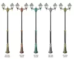 SU-MA lampa stojąca zewnętrzna Witraż OGMWN 2 N