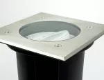 SU-MA oczko chodnikowe (najazdowe) Mix GU10 stal, regulowany kąt strumienia światła, IP67 6725 D