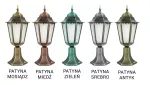 SU-MA lampa stojąca zewnętrzna Retro Classic II K 4011/1 H