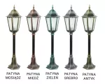 SU-MA lampa stojąca zewnętrzna Retro Classic II K 5002/3 H
