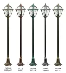 SU-MA lampa stojąca zewnętrzna Witraż K 5002/1 N