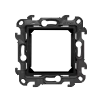 Simon 24 WS24P-2430900-098 Adapter (przejściówka) na osprzęt standardu 45 × 45 mm; czarny mat