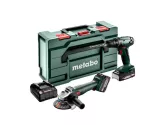 METABO ZESTAW COMBO 18V 2.6.6 18 V (BS 18 + W 18 7-1254) 1x2,0Ah 1x4,0Ah METABOX