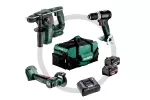 METABO ZESTAW COMBO 18V 3.1.1 18V (BS 18 L BL + CC 18LTX BL + BH 18 LTX BL 16)  2x2,0Ah TORBA