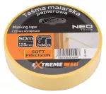 Taśma malarska papierowa żółta 25 mm x 50 m