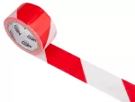 Taśma ostrzegawcza biało-czerwona 50 mm x 100 m