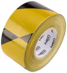 Taśma ostrzegawcza żółto-czarna 75 mm x 500 m