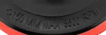 Tarcza mocująca z rzepem 150 mm x 8 mm, gwint M14