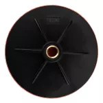 Tarcza mocująca z rzepem 125 mm x 10 mm, gwint M14