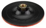 Tarcza mocująca z rzepem i gąbką 125 mm, trzpień 8 mm