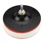 Tarcza mocująca z rzepem i gąbką 125 mm, trzpień 8 mm