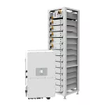 DEYE ZESTAW 3-FAZOWY WYSOKONAPIĘCIOWY INWERTER HYBRYDOWY SUN-50K-SG01HP3-EU-BM4 O MOCY 50kW; 10 LAT GWARANCJI, IP65 + MODUŁOWY MAGAZYN ENERGII LiFePO4 BOS-G 61.44kWh (12 x 5.12kWh)