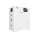 Wysokonapięciowy modułowy magazyn energii V-TAC OHS15K-100 o pojemności 15,36kWh. w zestawie podstawa + (3*5,12kWh) moduły bateryjne VT-OH-5K LiFePO4 5.12V 100Ah + moduł kontrolny BMS wraz z okablowaniem