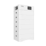 Wysokonapięciowy modułowy magazyn energii V-TAC OHS30K-100 o pojemności 30,72kWh. w zestawie podstawa + (6*5,12kWh) moduły bateryjne VT-OH-5K LiFePO4 5.12V 100Ah + moduł kontrolny BMS wraz z okablowaniem
