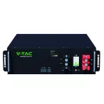 NISKONAPIĘCIOWY MAGAZYN ENERGII VT-51201-B KLASY DEYE SE-G5.1PRO-B BATERIA LFP O POJEMNOSCI 5,12kWh; 51.2V BATERIA TYPU RACK; 10 LAT GWARANCJI; IP 20; 6000 CYKLI ŁADOWANIA KOLOR CZARNY
