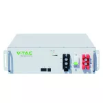 NISKONAPIĘCIOWY MAGAZYN ENERGII VT-51201-W KLASY DEYE SE-G5.1PRO-B BATERIA LFP O POJEMNOSCI 5,12kWh; 51.2V BATERIA TYPU RACK; 10 LAT GWARANCJI; IP 20; 6000 CYKLI ŁADOWANIA KOLOR BIAŁY