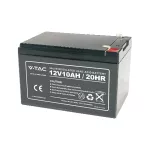 VT-10-12; 10Ah 12V Akumulator kwasowo-ołowiowy; złacze T2; wymiar 178*35*60(67)MM