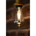 Lampa VINTAGE 1906 CL GLOBE200 Filament szkło przezroczyste GOLD 28 non-dim 5W 820 E27