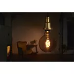 Lampa VINTAGE 1906 CL GLOBE125 Filament szkło przezroczyste GOLD 27 non-dim 5W 820 E27