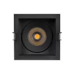 Oprawa SPOT SQUARE DARKLIGHT ADJUST 8W 3000K FL BK