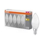 Lampa LED BASE CLASSIC B 4.9W 827 Frosted E14